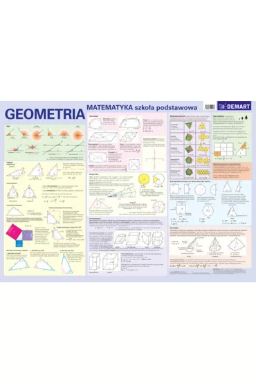 Plansza edukacyjna. Geometria