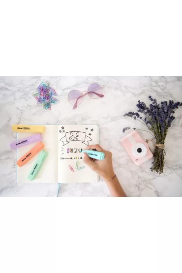 MemoBe Zakre�lacze pastelowe etui 5 szt.