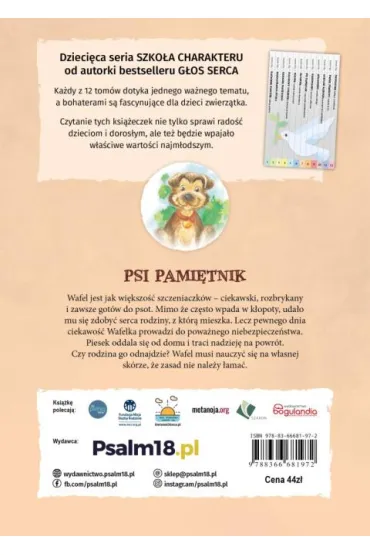 Psi pamitnik i znaczenie posuszestwa - Janette  Oke