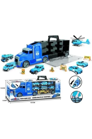 Auto kontener policja Merkpol