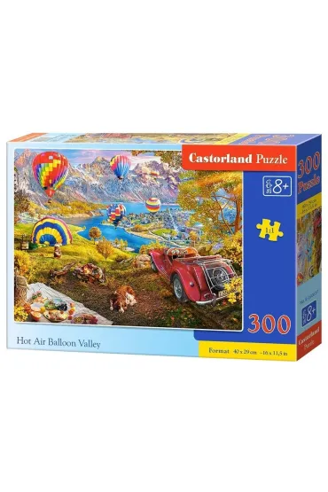 Puzzle 300 Hot Air Balloon Valley CASTORLAND B-030637