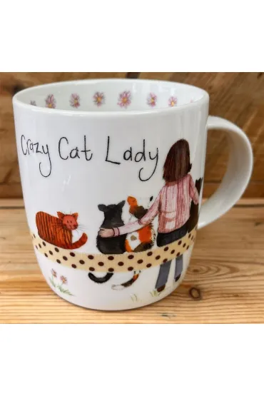 Alex Clark Kubek M02 Crazy Cat Lady Kociara