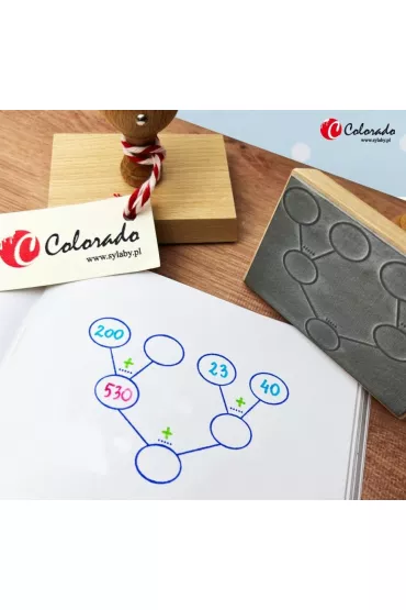 Stempel drzewko matematyczne Colorado