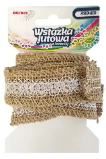 Brewis Wst��ka jutowa z koronk� 2m