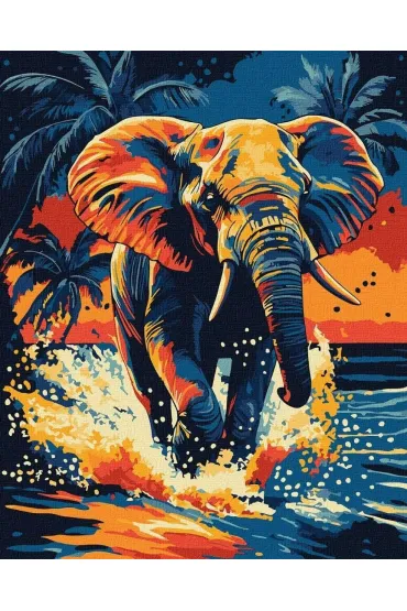 Ideyka Malowanie po numerach - Magia s�onia 40x50cm