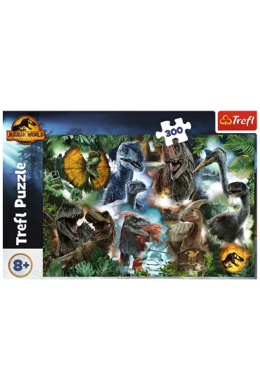 Puzzle 300 el. Ulubione dinozaury Trefl