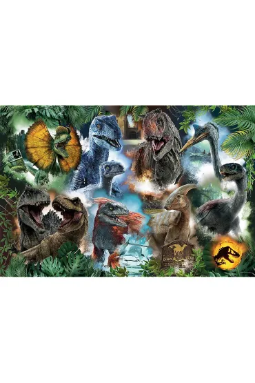 Puzzle 300 el. Ulubione dinozaury Trefl