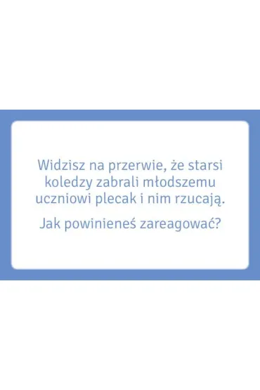 Gra Moc relacji wspieraj�ca rozw�j kompetencji emocjonalno spo�ecznych - Agnieszka  Kolanko
