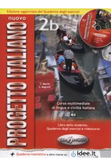 Progetto Italiano Nuovo 2B. Podr�cznik + �wiczenia + CD - Sandro Magnelli, Telis Marin