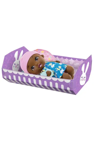 My Garden Baby Bobasek-Kr�liczek Myjemy z�bki Lalka r�owa HGC11 Mattel