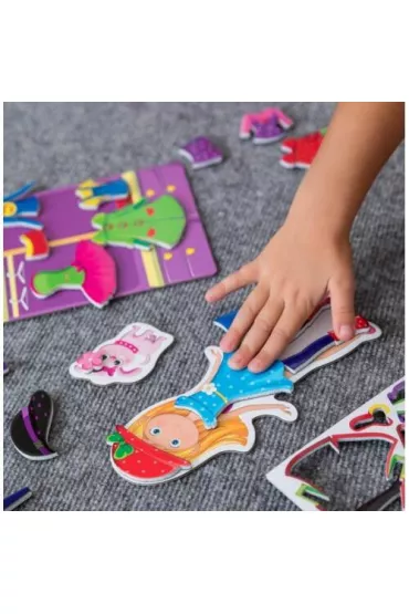Puzzle Gra magnetyczna - Elegantki Roter Kafer