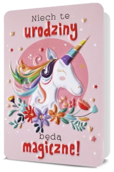 Pan Dragon Karnet B6 Urodziny HM200-2282