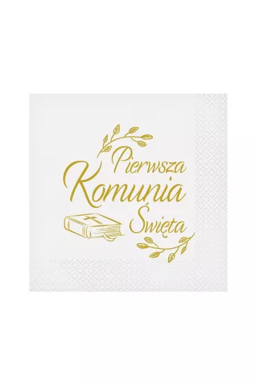Godan Serwetki Pierwsza Komunia Biblia 33 x 33 cm