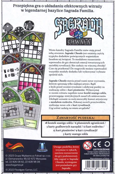 Sagrada. Chwa�a FoxGames - Adrian  Adamescu, Daryl  Andrews