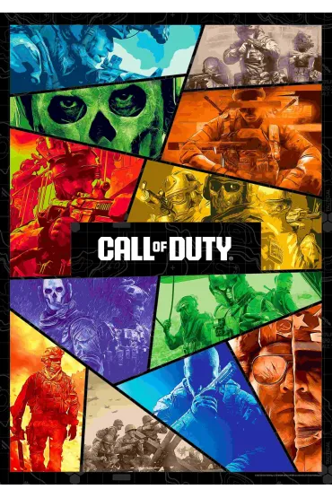 Puzzle 1000 el. Call of Duty Operators Collage Good Loot