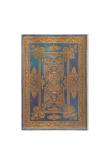 Paperblanks Luxe Design Notatnik Blue Luxe Midi linia