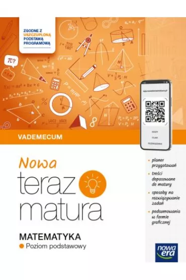 Nowa Teraz matura. Matematyka. Vademecum. Poziom podstawowy. Matura 2025 - Jerzy Janowicz