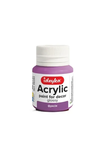Ideyka Farba akrylowa Fuksja 20ml 20 ml