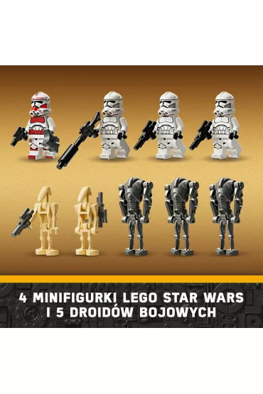 LEGO Star Wars Zestaw bitewny z �o�nierzem armii klon�w™ i droidem bojowym™ 75372
