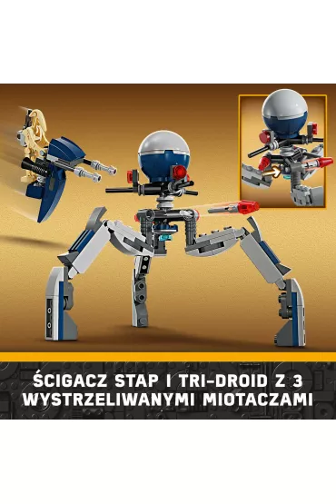 LEGO Star Wars Zestaw bitewny z �o�nierzem armii klon�w™ i droidem bojowym™ 75372