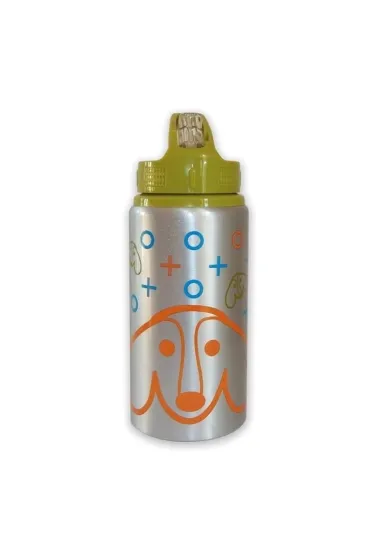 Oops Bidon aluminiowy Pies 500ml