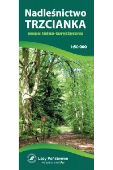 Nadle�nictwo Trzcianka - mapa le�no-turystyczna 1:50 000