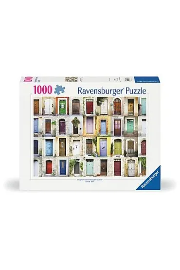 Puzzle 1000 el. 2D Prowansja - drzwi Ravensburger