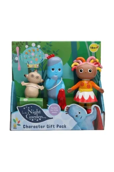 Zestaw figurek: Makka Pakka, Igipigiel, Upsy Daisy