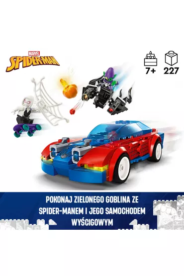 LEGO Marvel Wy�cig�wka Spider-Mana i Zielony Goblin 76279