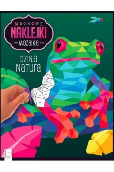 Neonowe naklejki. Mozaika. Dzika natura