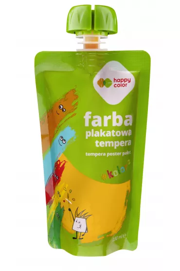 Happy Color Farba plakatowa tempera 100 ml zoty