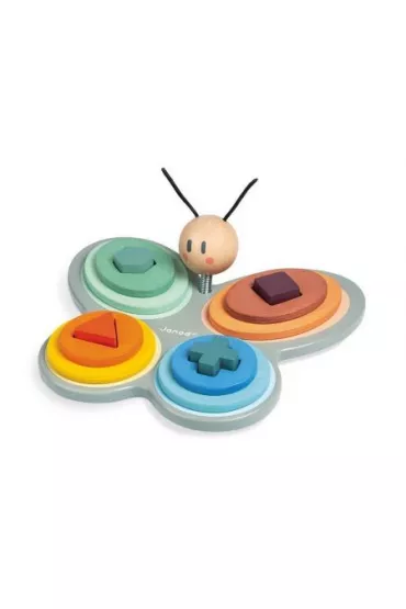 Drewniany sorter kszta�t�w Motyl Sweet Cocoon Janod