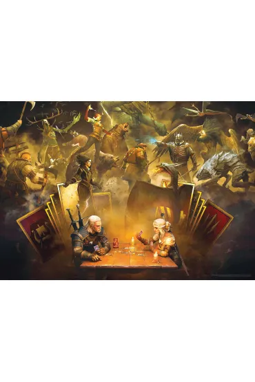 Puzzle 1000 el. The Witcher (Wied�min) Playing Gwent Good Loot