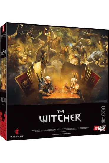 Puzzle 1000 el. The Witcher (Wied�min) Playing Gwent Good Loot