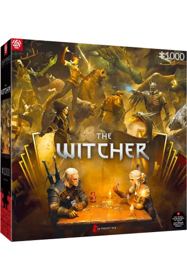 Puzzle 1000 el. The Witcher (Wied�min) Playing Gwent Good Loot