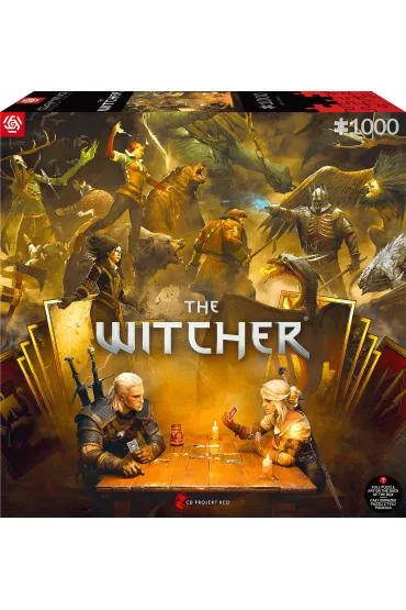 Puzzle 1000 el. The Witcher (Wied�min) Playing Gwent Good Loot