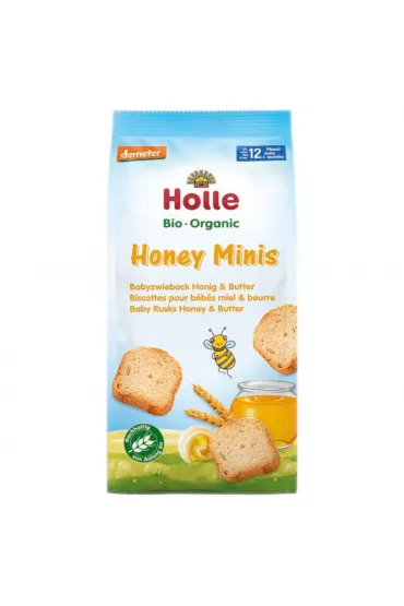 Holle Mini sucharki 100 g Bio