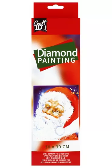 Zawada Diamentowa mozaika - �wi�ty Miko�aj 30x30cm