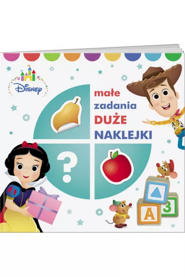 Disney. Ma�e zadania, du�e naklejki
