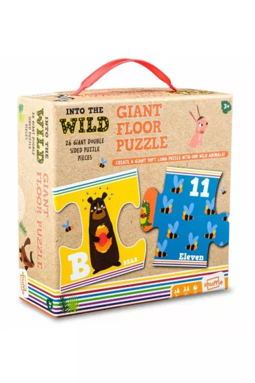 Puzzle 26 el. Giant Floor Into the Wild Cartamundi
