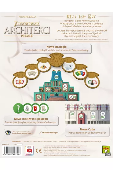 7 Cud�w �wiata. Architekci. Medale Rebel