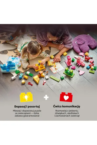 LEGO DUPLO Town Gra w budowanie zwierz�tek 10472