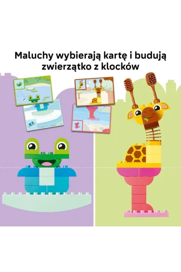 LEGO DUPLO Town Gra w budowanie zwierz�tek 10472