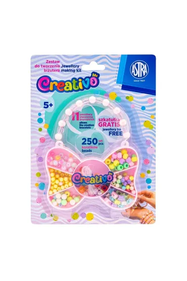 Zestaw koralik�w Motyl Astra Creativo