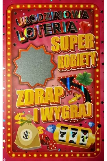Yeku Karnet Urodziny damskie