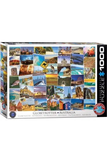 Puzzle 1000 el. Globetrotter - Australia Eurographics