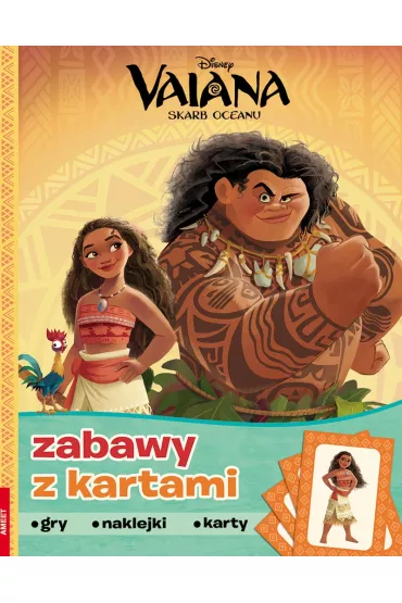 VAIANA. SKARB OCEANU. ZABAWY Z KARTAMI *