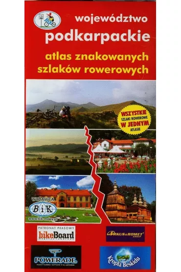 Wojew�dztwo podkarpackie atlas znakowanych szlak�w rowerowych