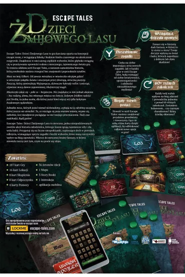 Escape Tales. Dzieci �mijowego Lasu Portal Games - Bartosz  Idzikowski, Jakub  Caban