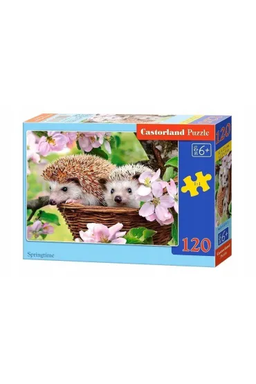 Puzzle 120 el. Wiosenny czas Castorland